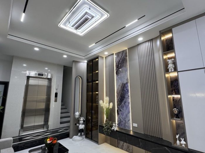 Bán nhà lô góc Hòa Bình 2, trung tâm Minh Khai, full nội thất 40m2 x 6 tầng - Hình ảnh 8