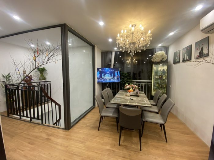Bán nhà Trần Cung, 2 mặt thoáng, thang máy, vừa ở vừa cho thuê, diện tích 46m2